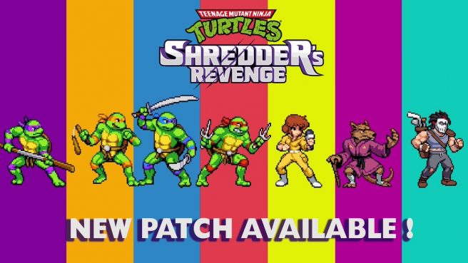 Teenage Mutant Ninja Turtles: Shredder's Revenge update 1.0.4