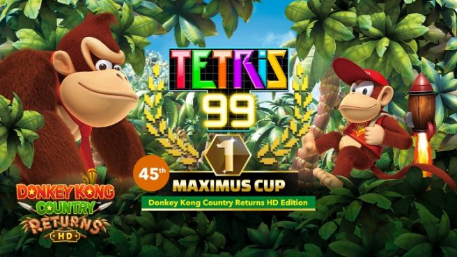 Tetris 99 45th Maximus Cup Donkey Kong Country Returns HD