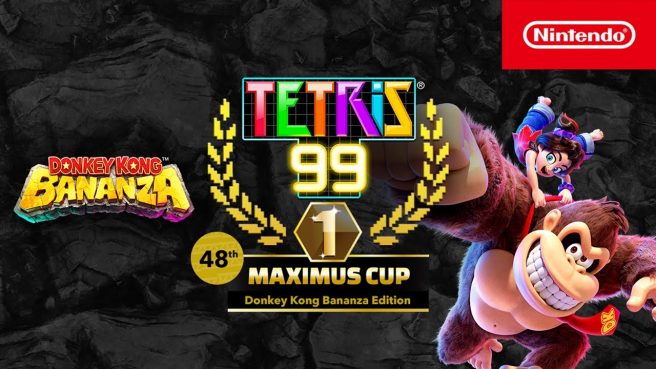 Tetris 99 Donkey Kong Bananza