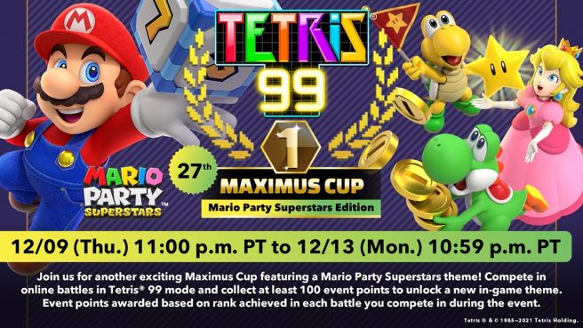 Tetris 99 Mario Party Superstars