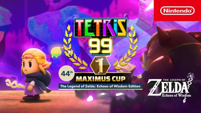 Tetris 99 Zelda Echoes of Wisdom 44th Maximus Cup