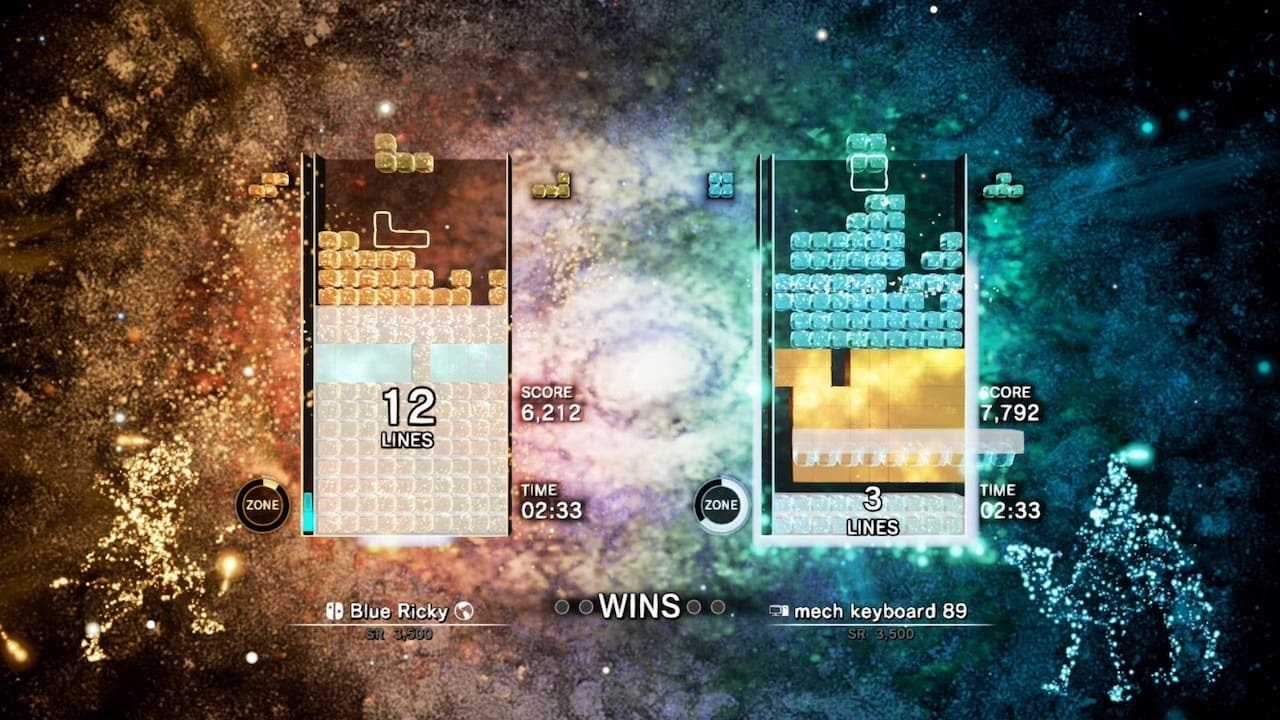 Tetris Effect Connected gameplay