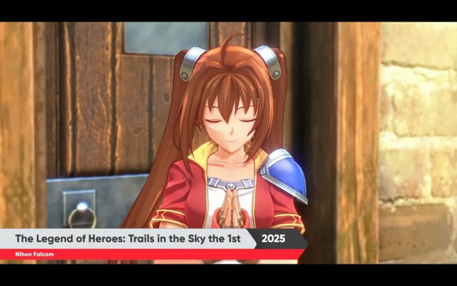 The Legend of Heroes: Trails within the Sky the first introduced for Transfer