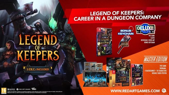 The Legend of Keepers physical