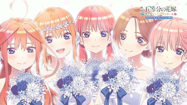 The Quintessential Quintuplets the Movie: Five Memories of My Time second trailer