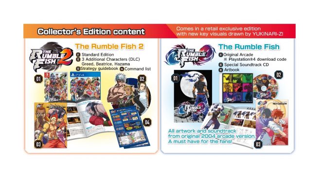 The Rumble Fish 2 collector's edition
