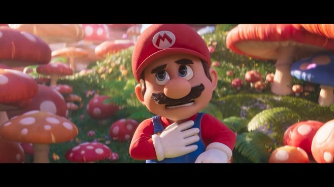 The Super Mario Bros movie debut trailer
