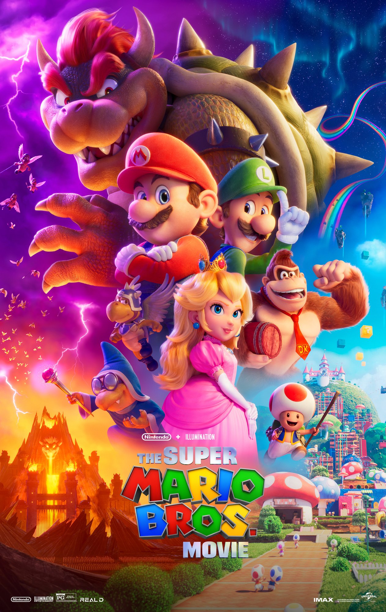 The Super Mario Bros Movie Official Poster Released