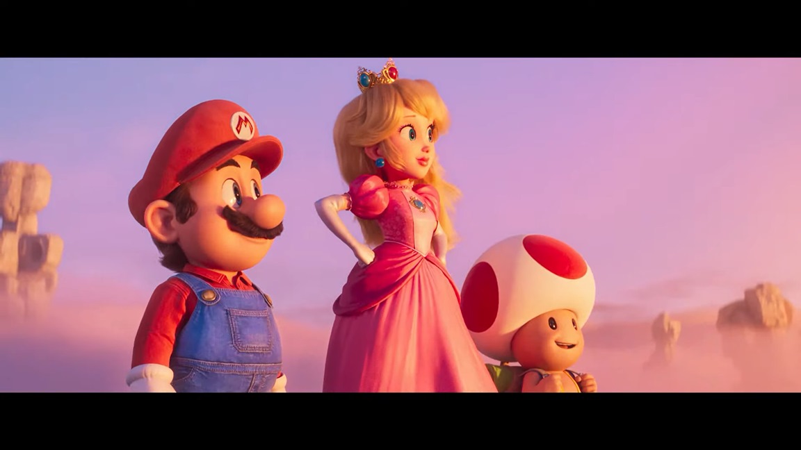 Princess Peach Kicks Bowser! Scene - THE SUPER MARIO BROS. MOVIE (2023) 