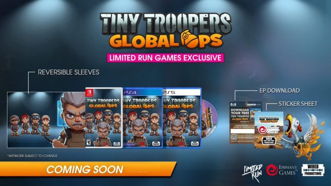 Física de operaciones globales de Tiny Troopers