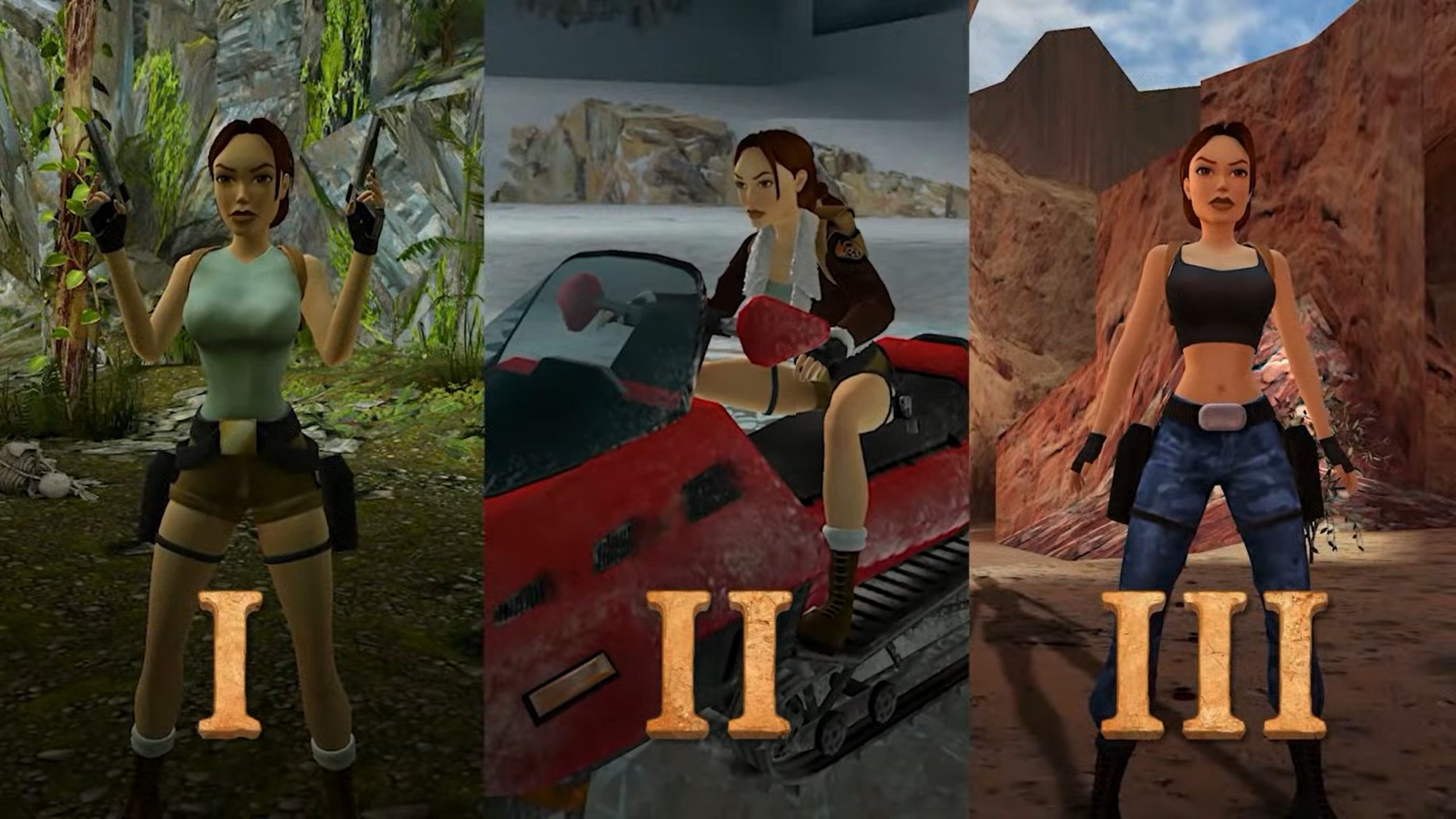 Tomb Raider I-III Remastered Starring Lara Croft