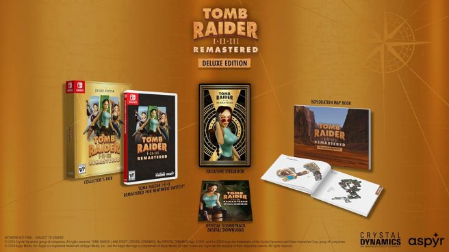 Tomb Raider I-III Remastered physical
