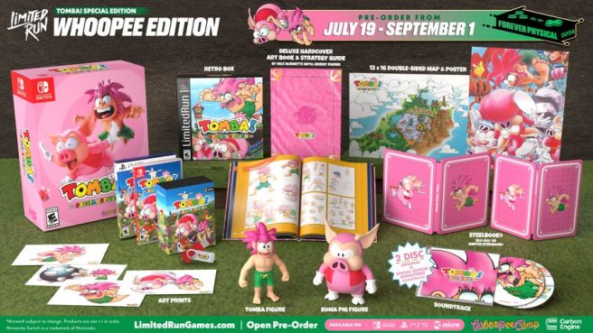 Tomba Special Edition physical Whoopee Edition