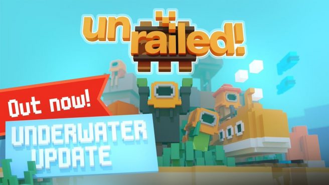 Unrailed update underwater