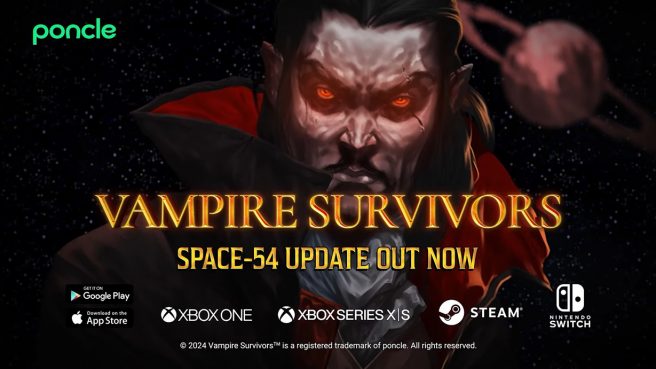 Vampire Survivors Space-54 update 1.9