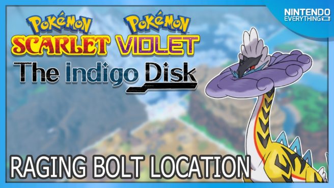 Where to find Raging Bolt in Pokemon Scarlet and Violet
