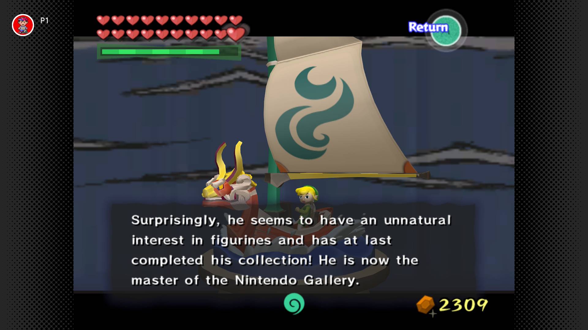 Wind Waker Missable Figurines