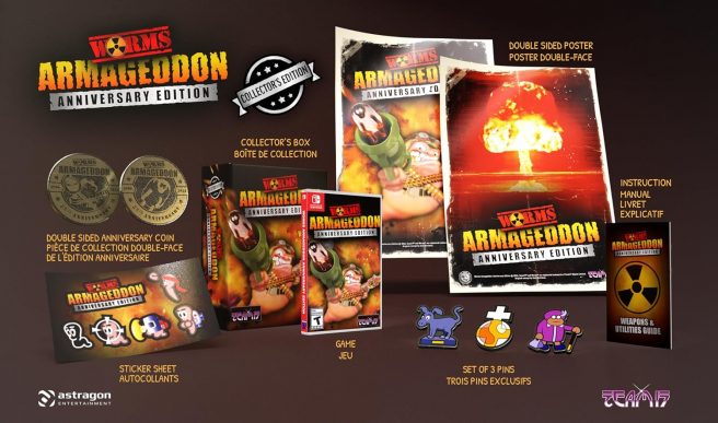 Worms Armageddon Anniversary Edition physical collector's edition