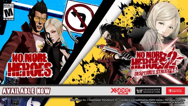 XSEED March 2024 Switch sale No More Heroes
