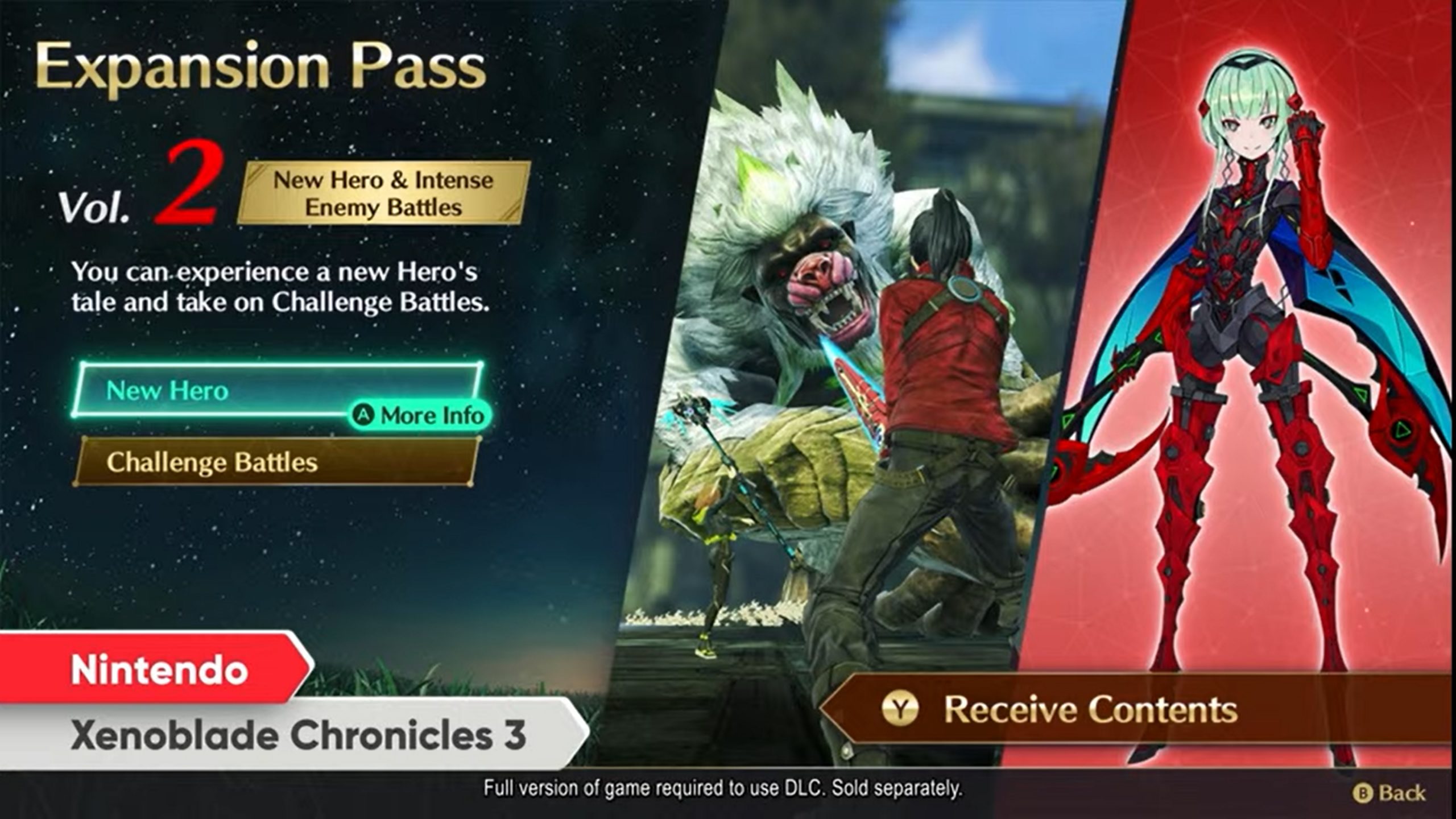 Nintendo Shows Off Xenoblade Chronicles 3 Expansion Pass DLC
