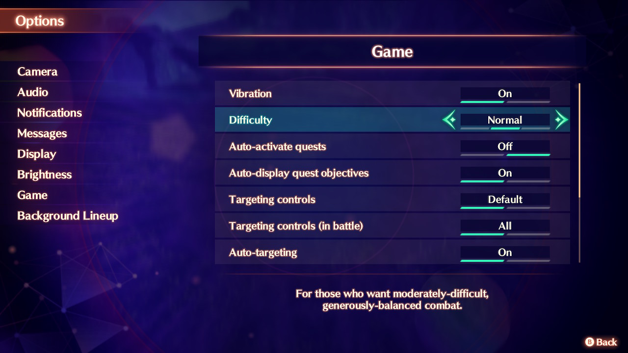 Xenoblade Chronicles 3 difficulty differences