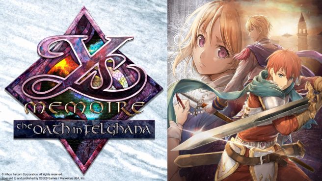 Ys Memoire The Oath in Felghana release date