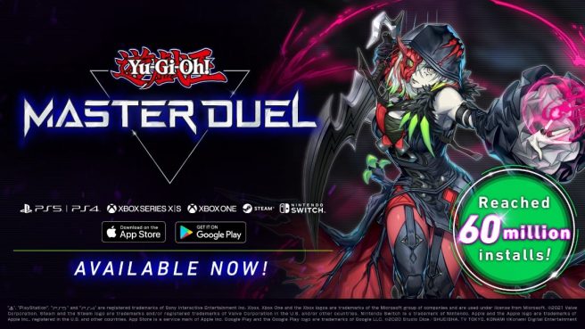 Yu-Gi-Oh! Master Duel 60 millon downloads