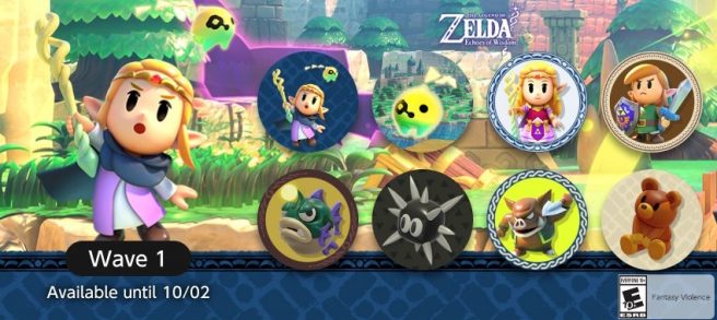 Zelda Echoes of Wisdom icons Switch Online