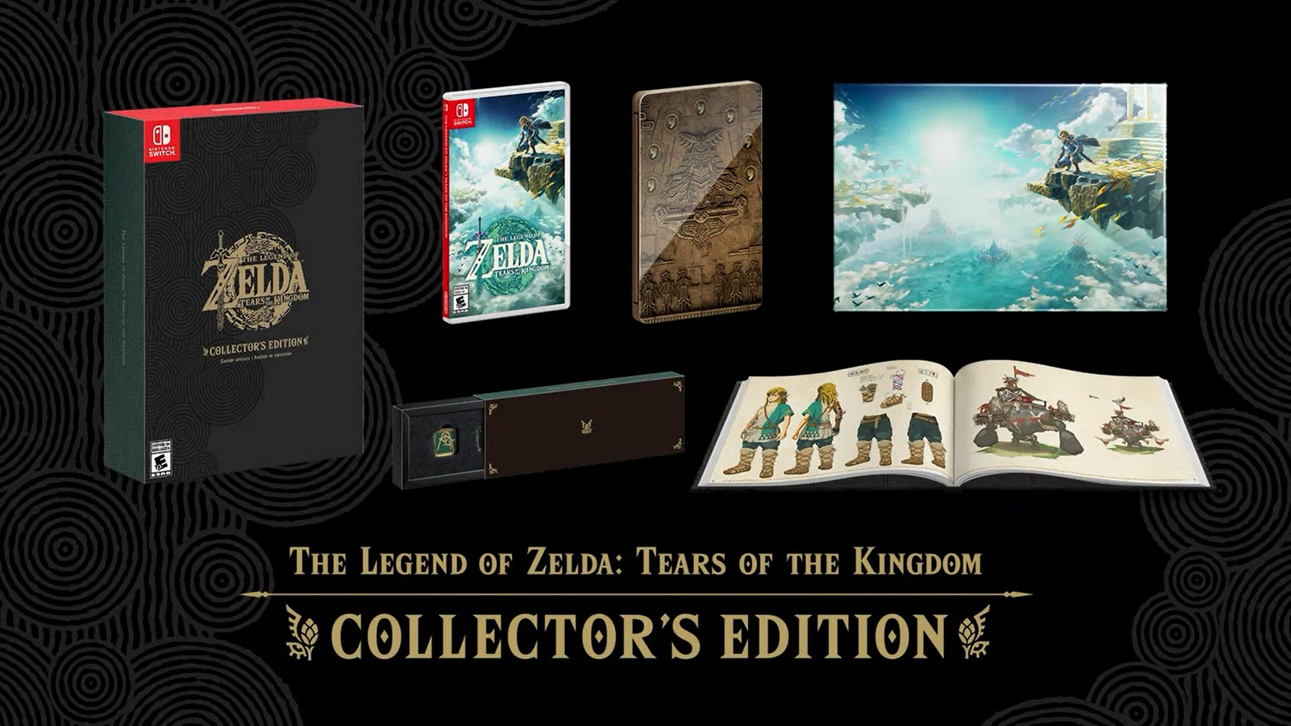 Zelda: Tears of the Kingdom Collector's Edition, amiibo revealed