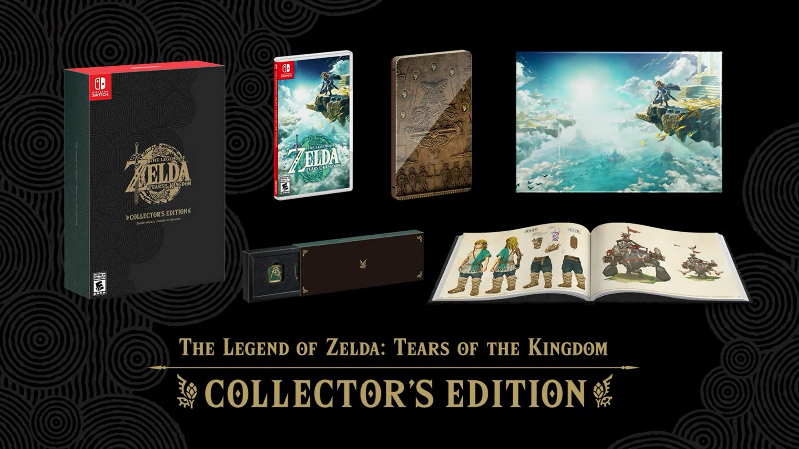 Précommande Zelda Tears of the Kingdom Édition Collector