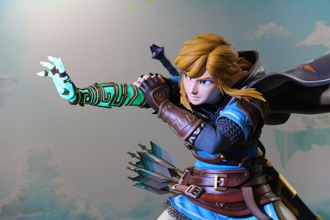 Zelda: Tears of the Kingdom statue Nintendo Live