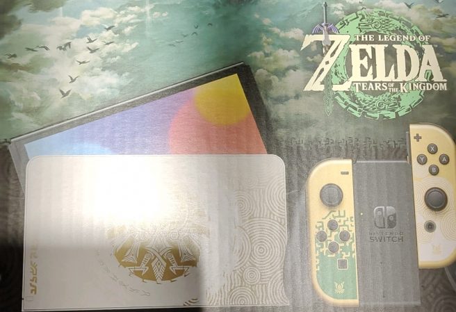 Zelda Tears of the Kingdom Switch OLED