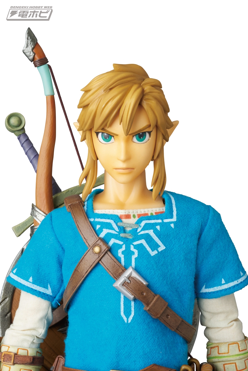 Our first real look at Medicom's new Link figure from Zelda: Breath of