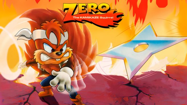 Zero the Kamikaze Squirrel gameplay