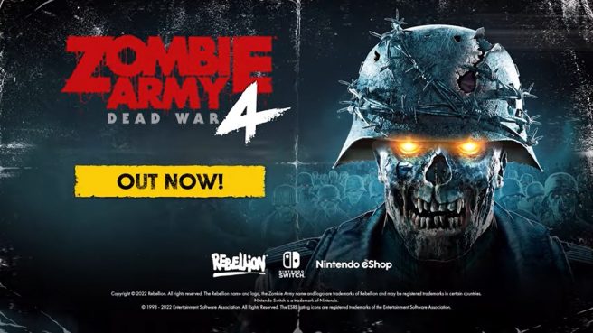 Zombie Army 4: Dead War Switch launch trailer
