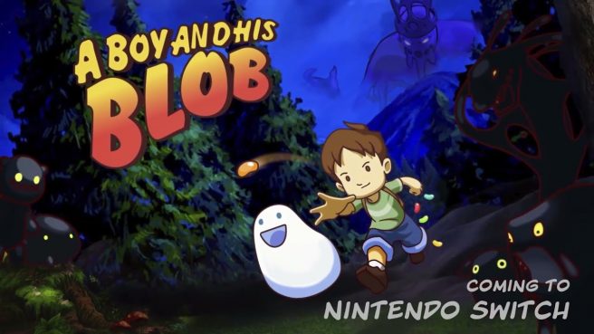 A Boy and His Blob Switch