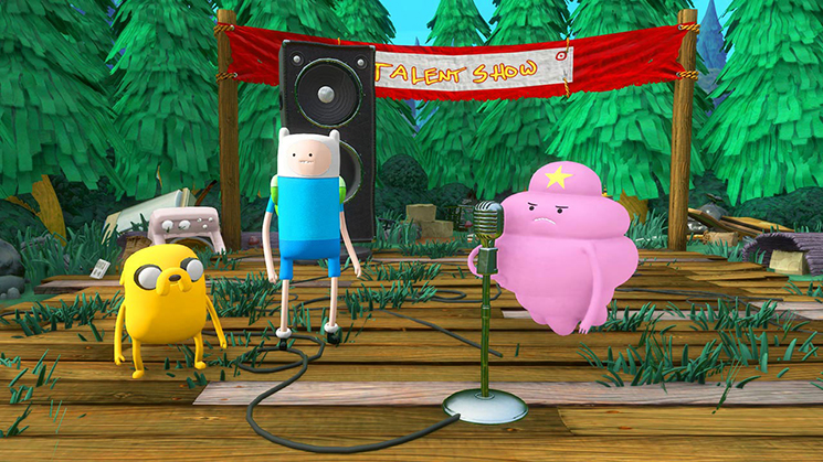 adventure time wii