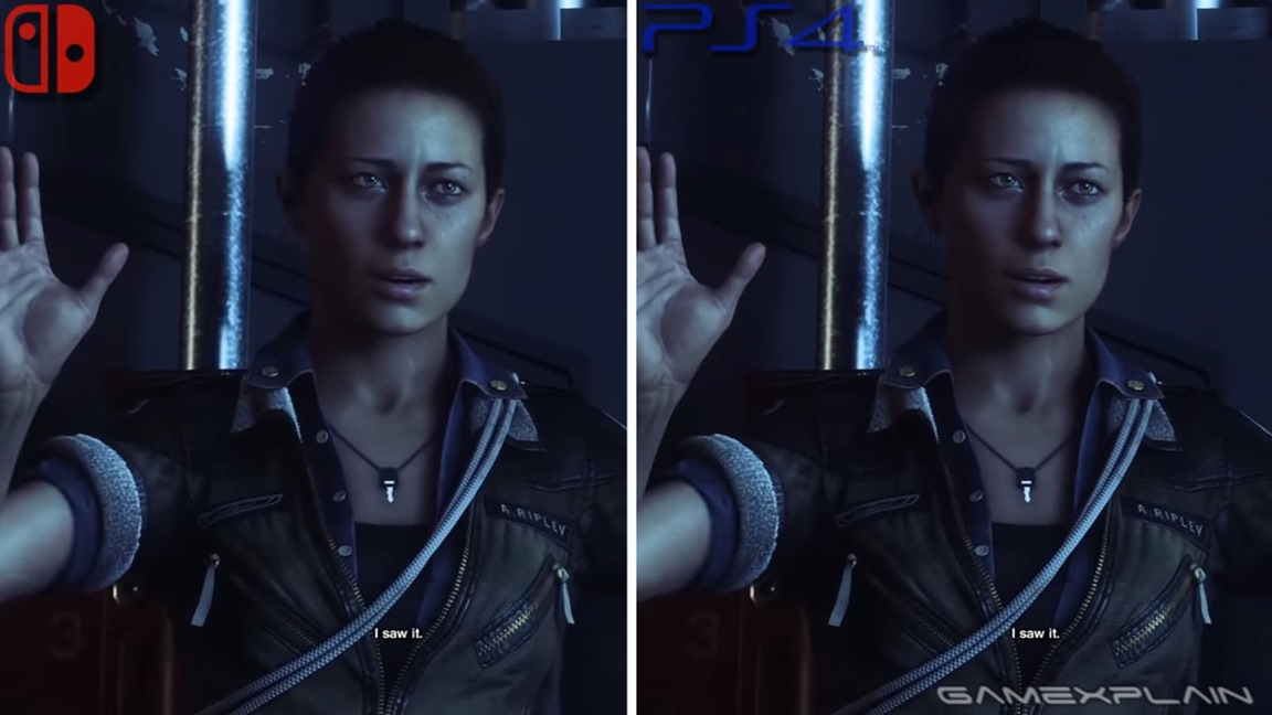 Video: Alien: Isolation Switch vs. PS4 graphics comparison