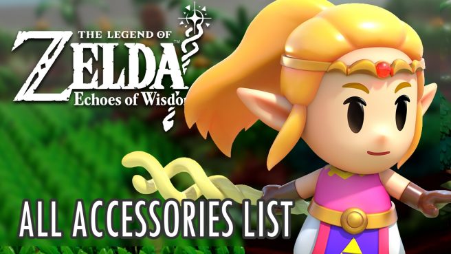 all accessories Zelda Echoes of Wisdom