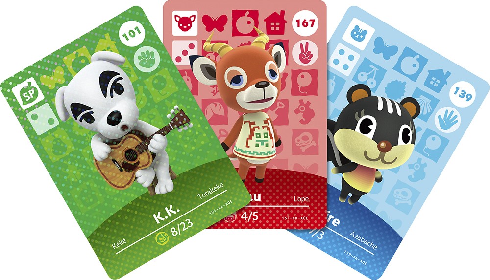 Animal Crossing amiibo cards