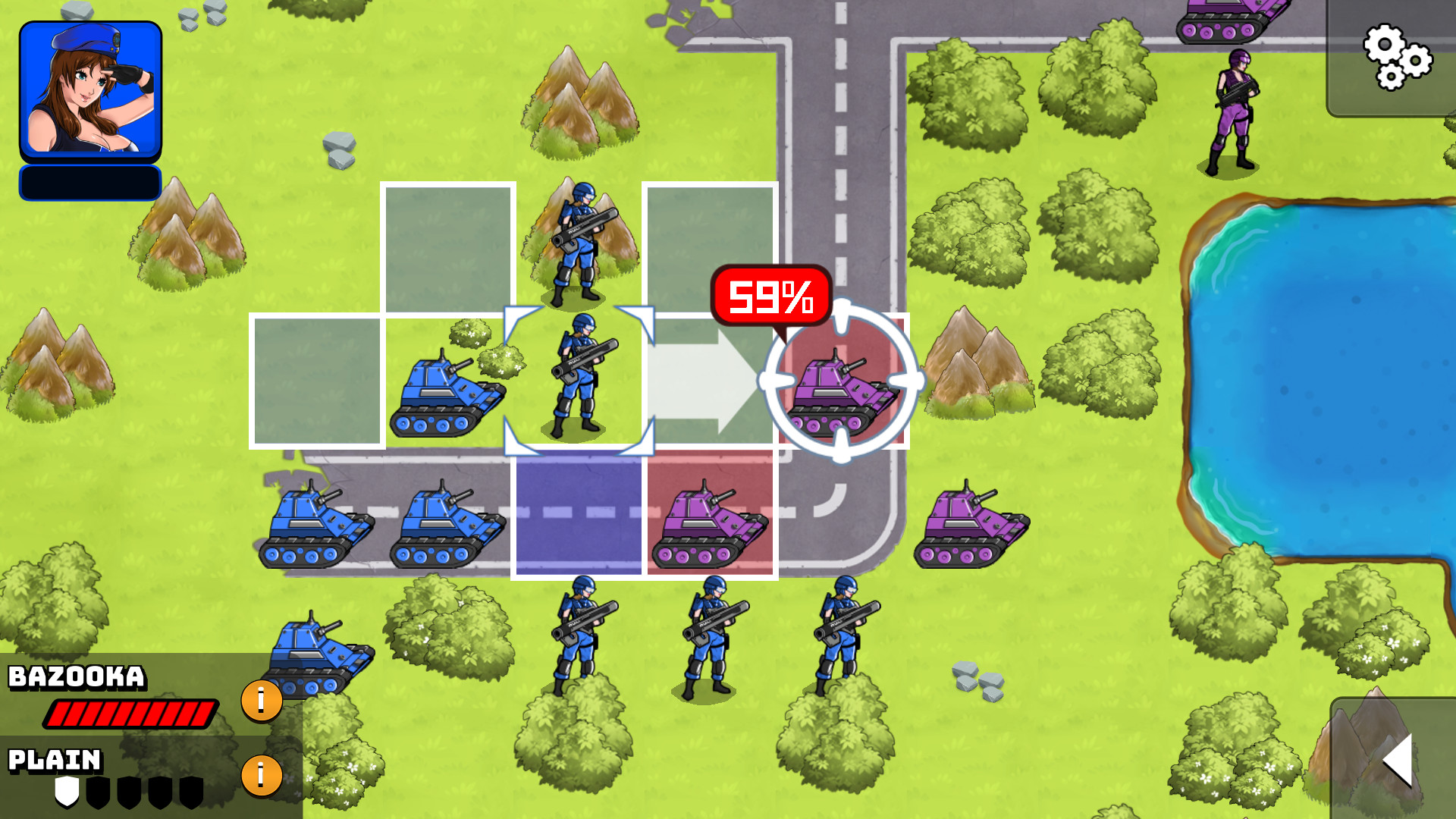 strategy game Angels on Tanks to Switch