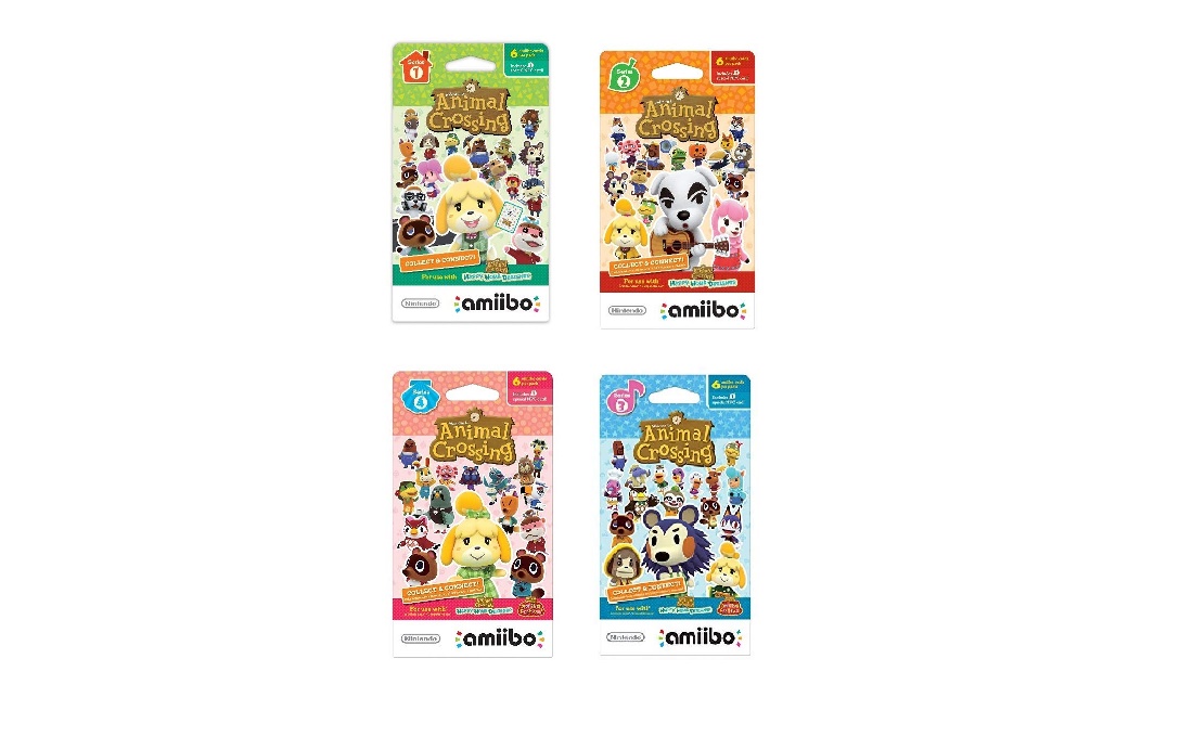 Nintendo Amiibo Animal Crossing Pack 3 Cards Multicolor