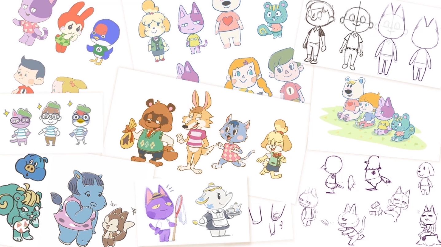 Animal Crossing: New Horizons devs on creating the villagers, early designs  shown