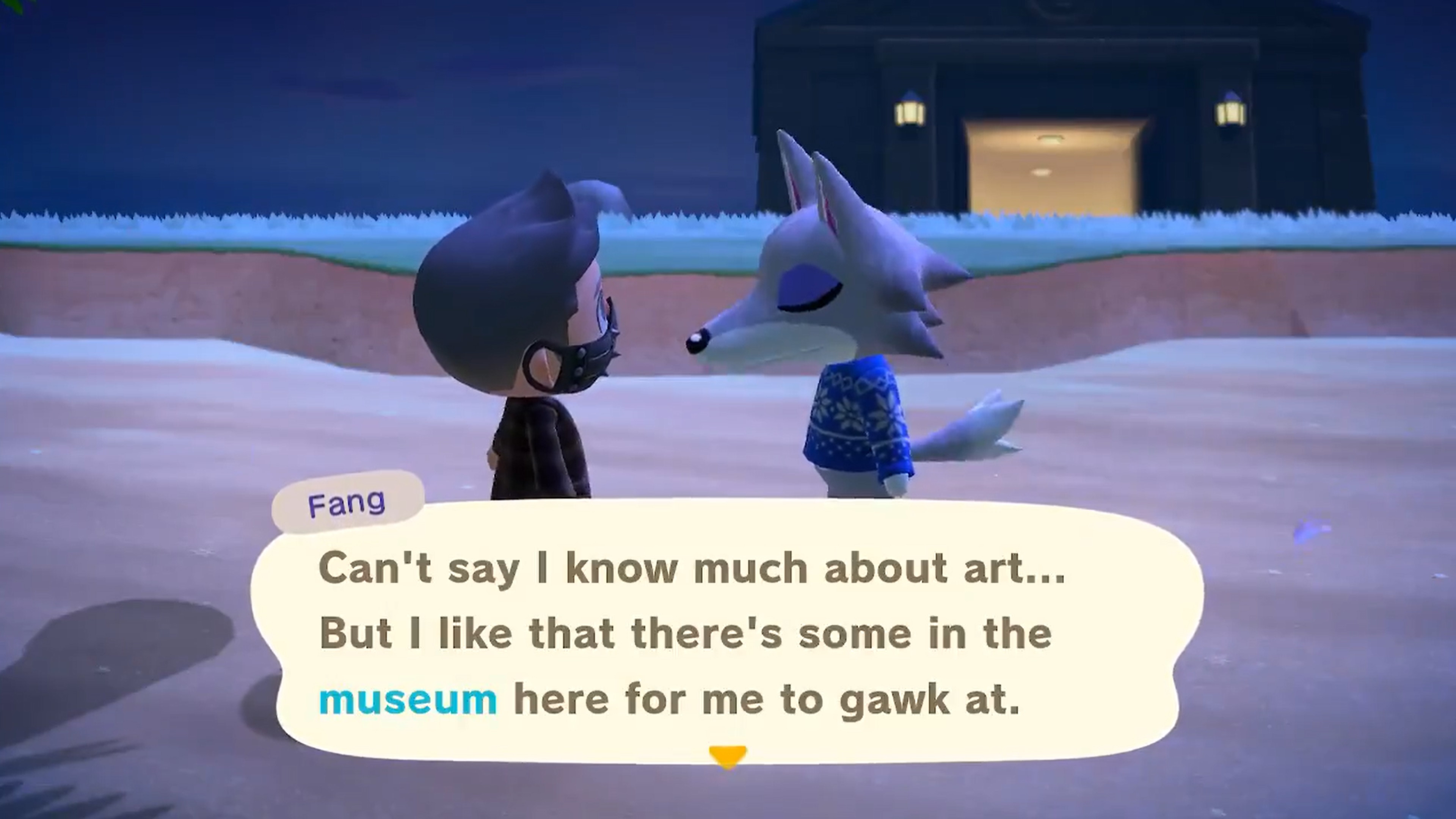 Animal Crossing: New Horizons NPC dialogue has players wondering if an art  wing is coming to the museum