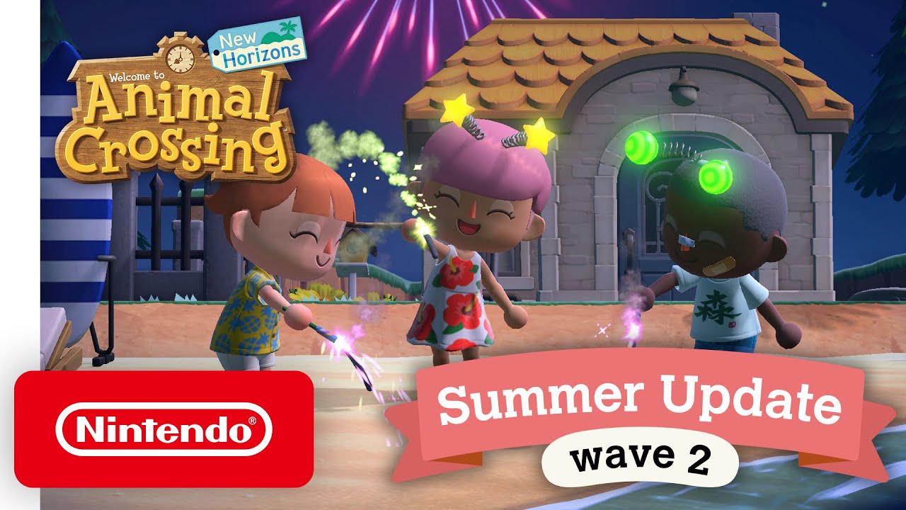 Animal Crossing: New Horizons has been updated to version 2.0.1