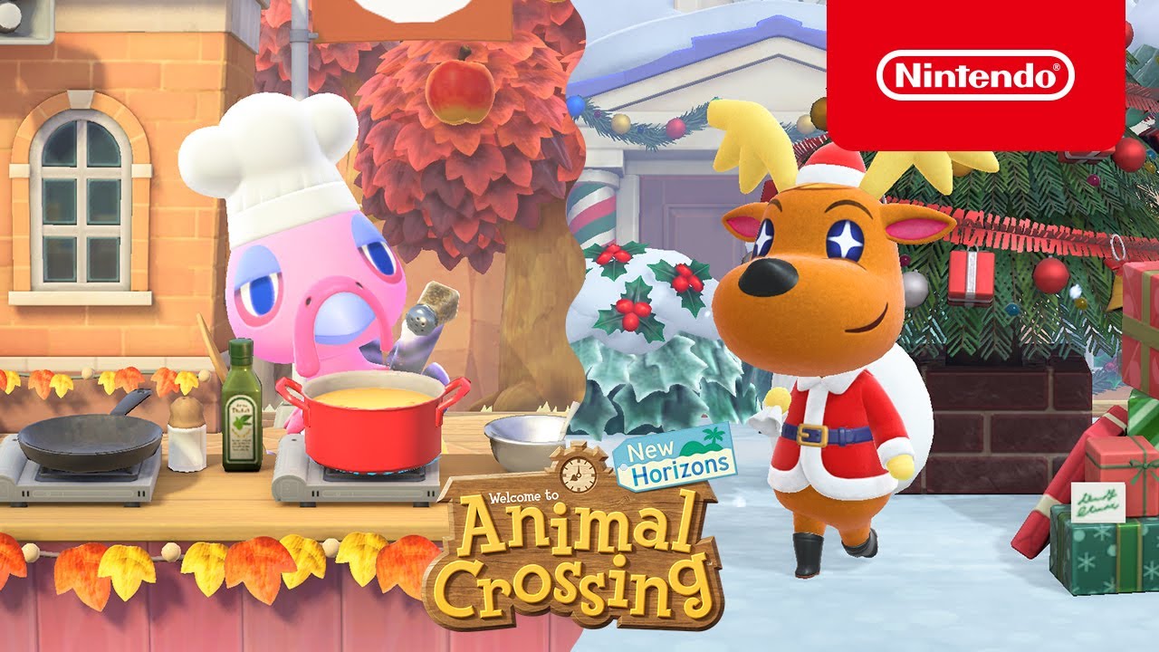 Animal Crossing New Horizons reveals winter update new events, home