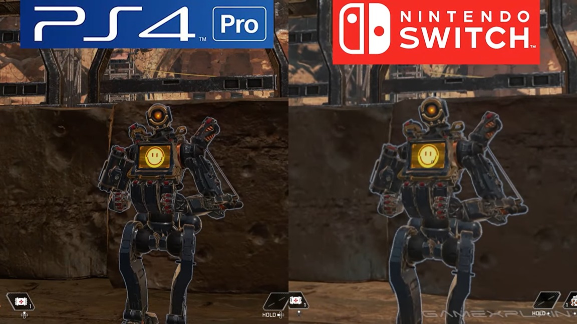 Video: Apex Legends Switch vs. PS4 Pro comparison