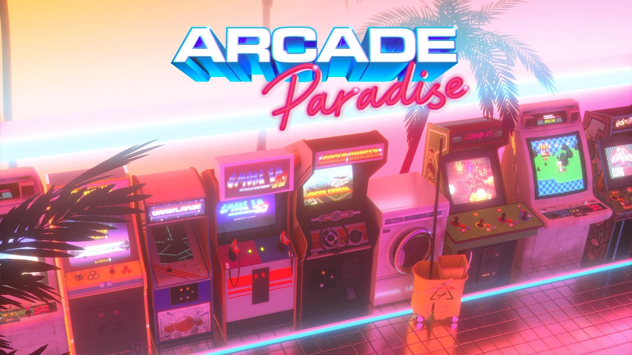 90's retro arcade adventure game Arcade Paradise announced for Switch