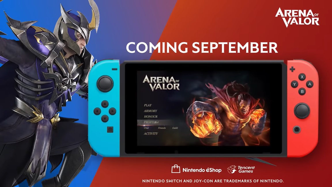 Arena of valor nintendo switch не находит игру