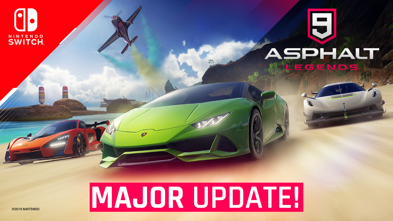 Asphalt on X: Out with the old, in with the new. The spring update is now  available in Asphalt 9: Legends on the Nintendo Switch. Enjoy the new  challenges, optimizations, and cars